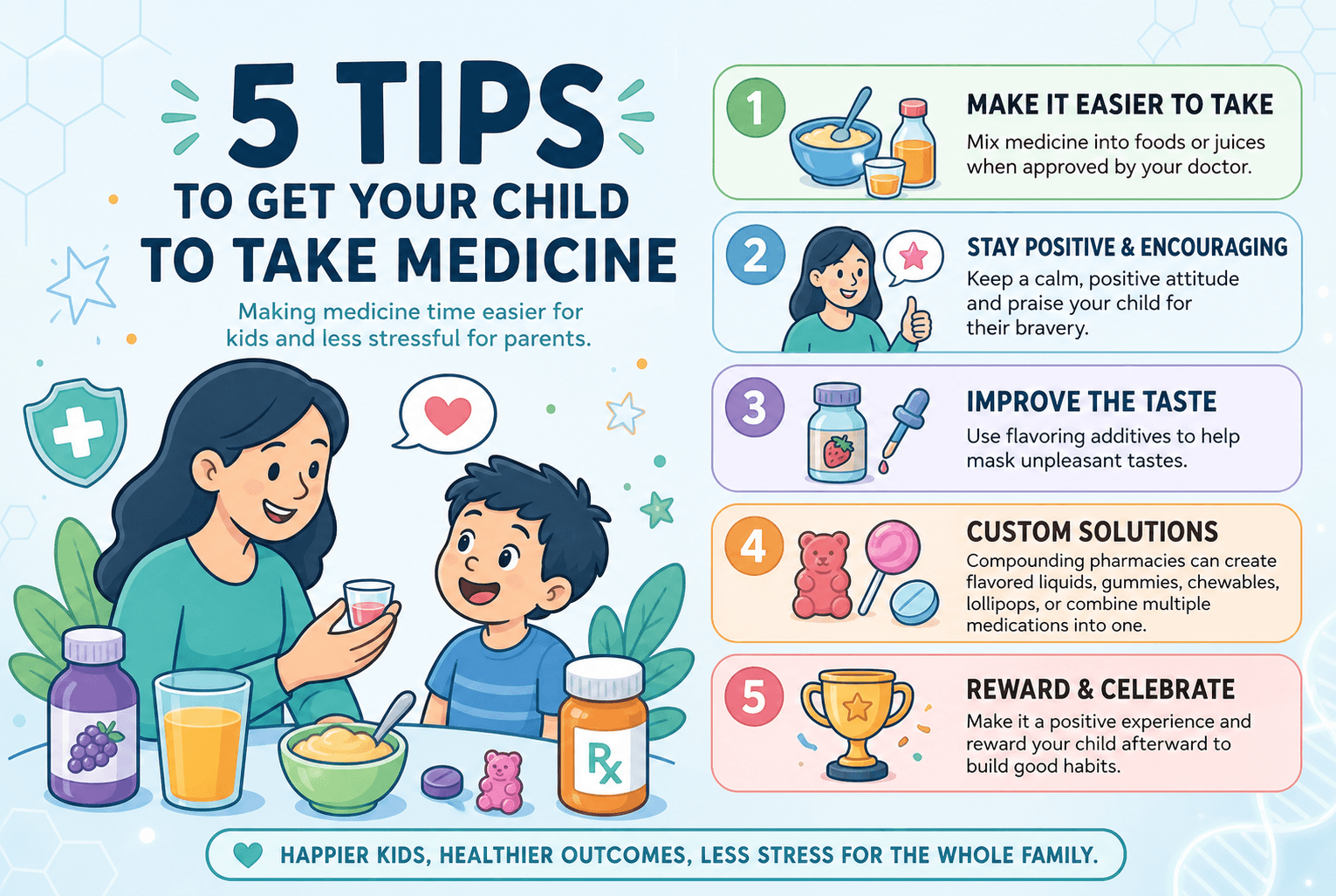 5 Tips to Get Your Child to Take Medicine