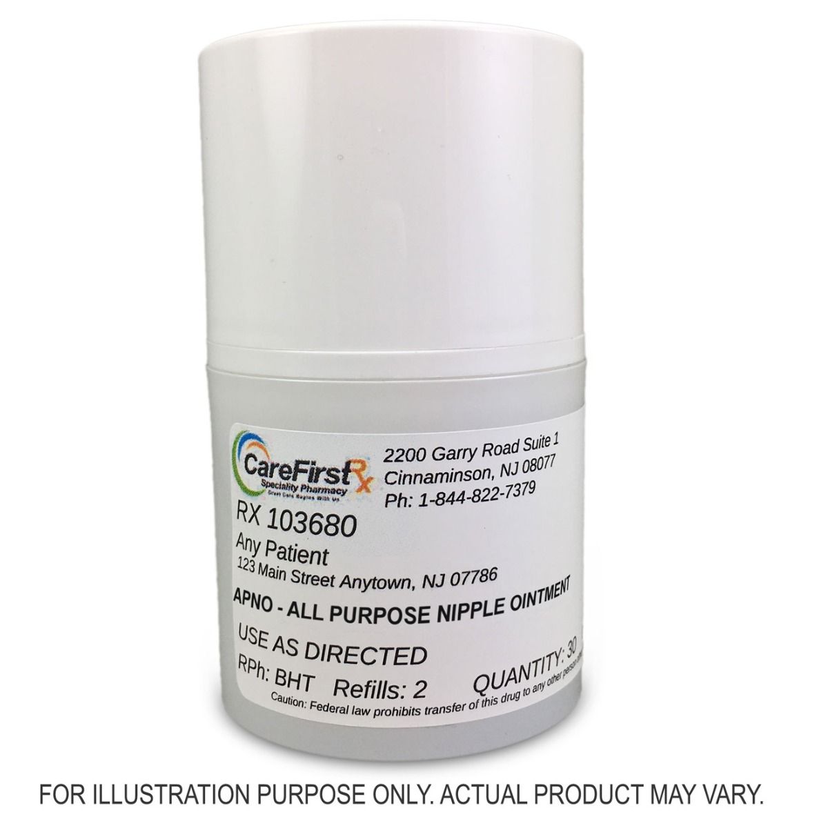 APNO - All Purpose Nipple Ointment Compounded