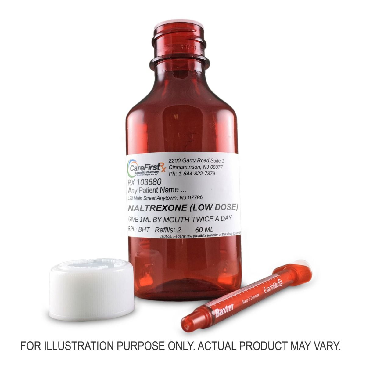 Naltrexone (Low Dose) Suspension Compounded