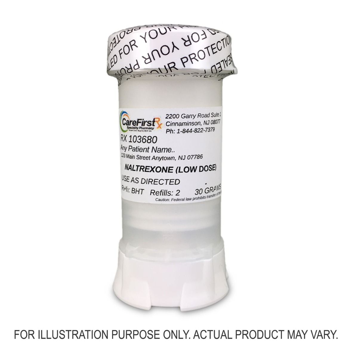 Naltrexone (Low Dose) Topical Cream Compounded